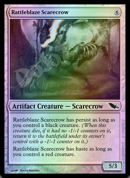 Rattleblaze Scarecrow FOIL