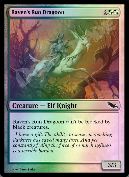 Raven's Run Dragoon FOIL