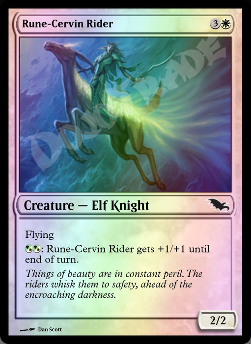 Rune-Cervin Rider FOIL