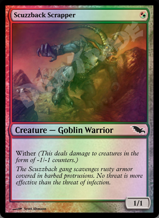 Scuzzback Scrapper FOIL