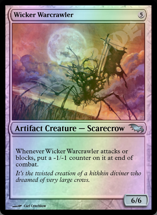 Wicker Warcrawler FOIL