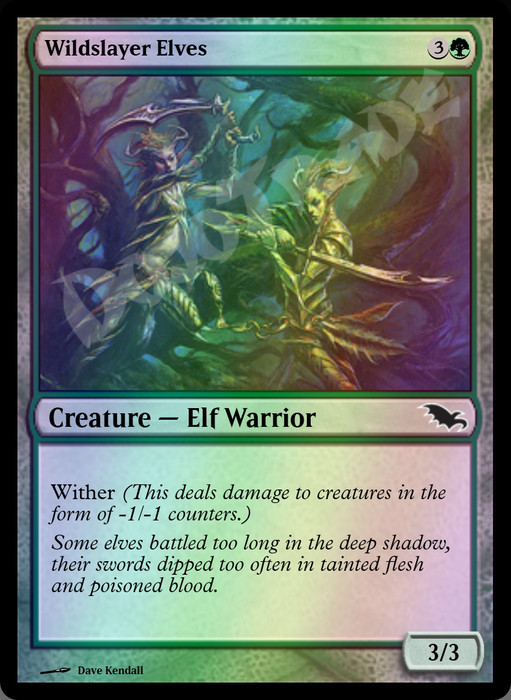 Wildslayer Elves FOIL