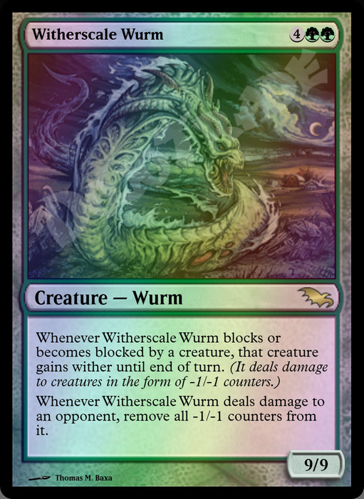 Witherscale Wurm FOIL