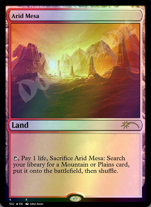 Arid Mesa FOIL