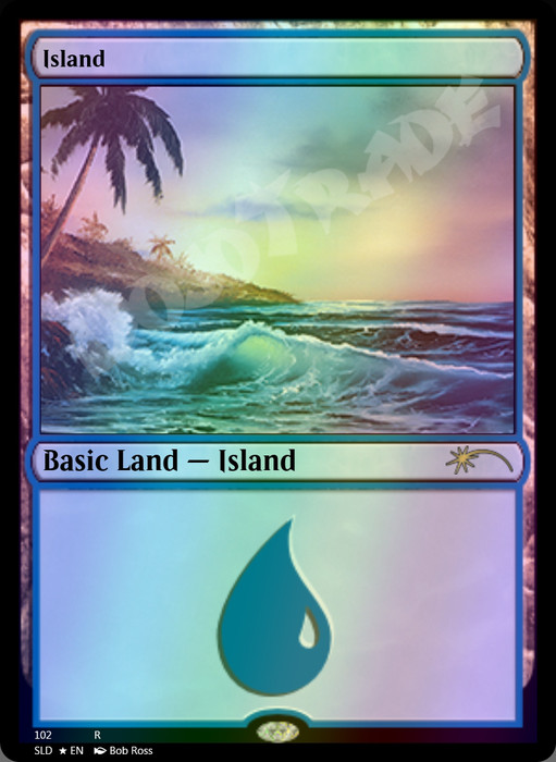 Island (Bob Ross #102) FOIL