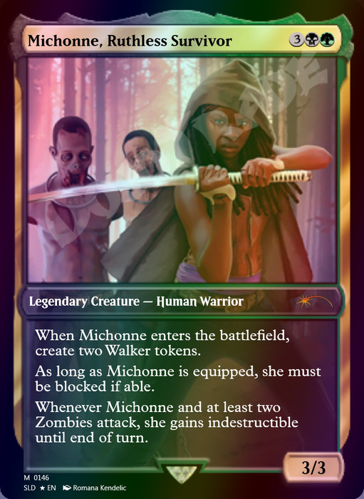 Michonne, Ruthless Survivor FOIL