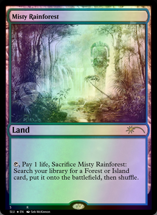 Misty Rainforest FOIL