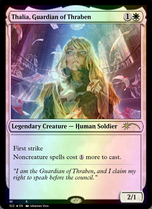 Thalia, Guardian of Thraben (#40) FOIL