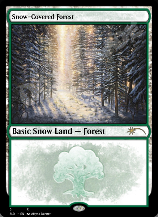 Snow-Covered Forest (Eldraine Wonderland)