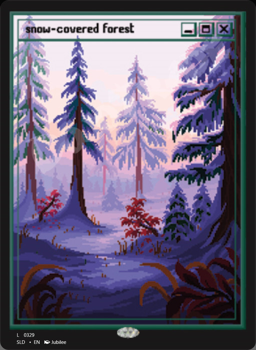 Snow-Covered Forest (PixelSnowLands)