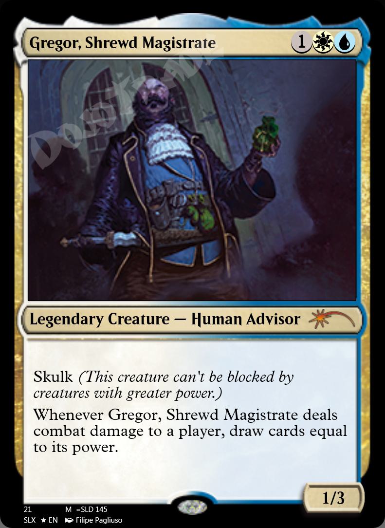 Gregor, Shrewd Magistrate FOIL