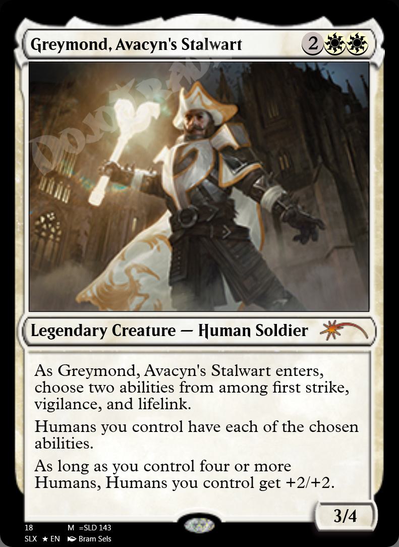 Greymond, Avacyn's Stalwart FOIL