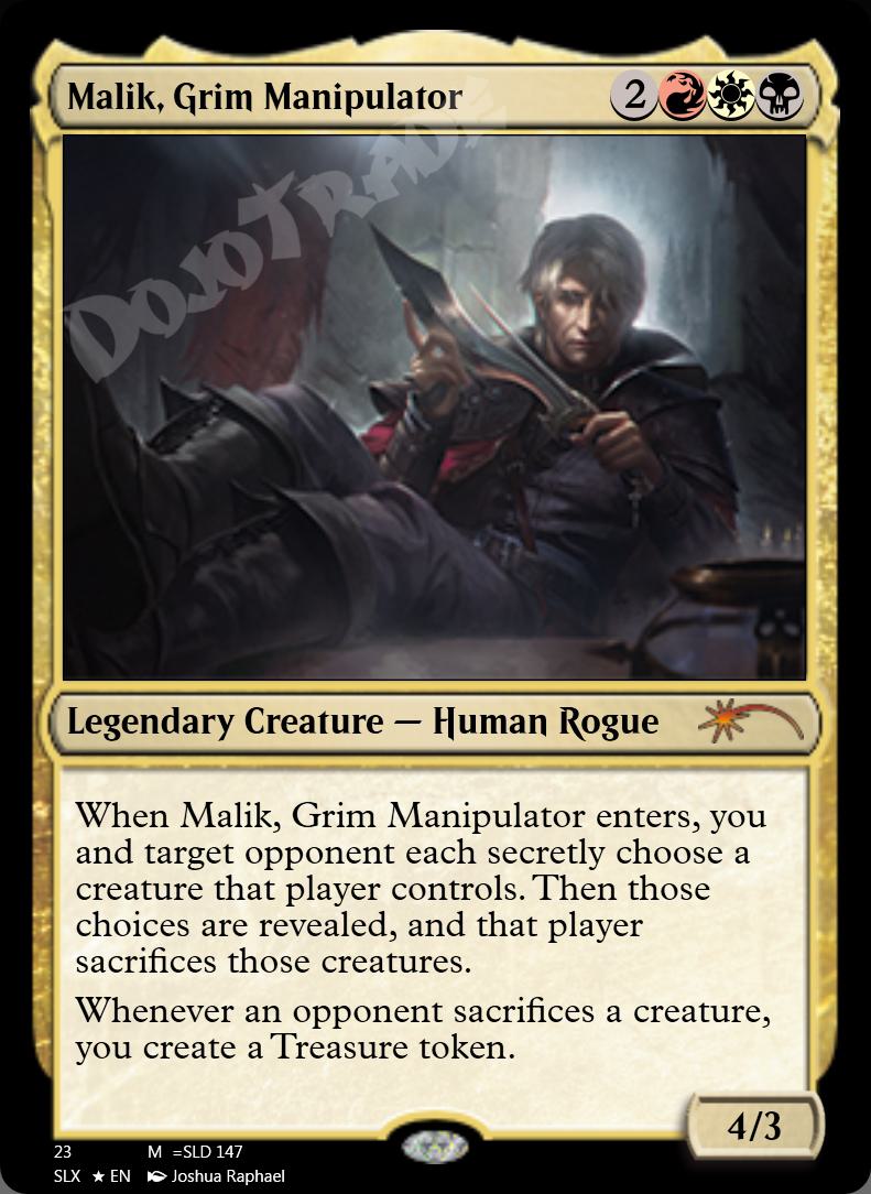 Malik, Grim Manipulator FOIL