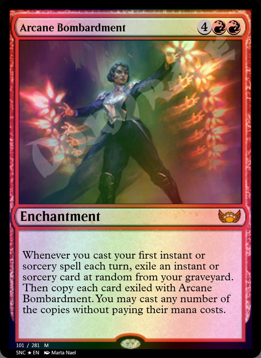 Arcane Bombardment FOIL