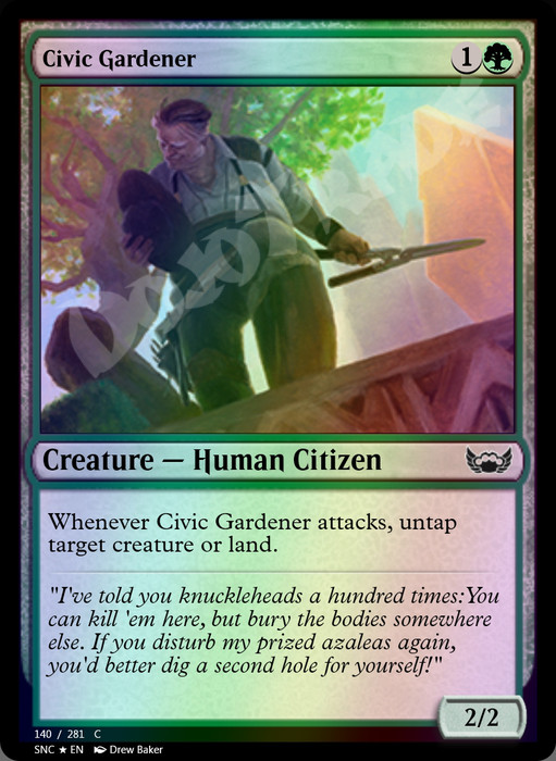 Civic Gardener FOIL