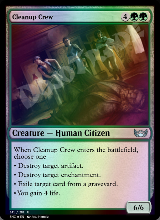 Cleanup Crew FOIL