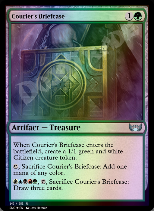 Courier's Briefcase FOIL