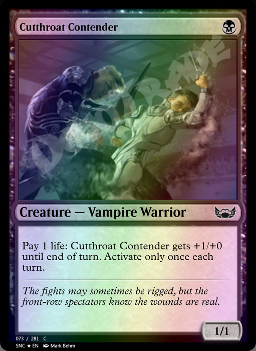 Cutthroat Contender FOIL