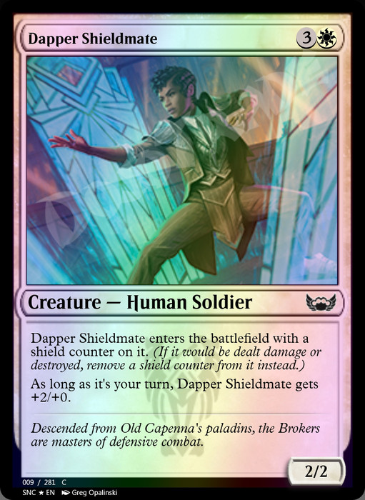 Dapper Shieldmate FOIL