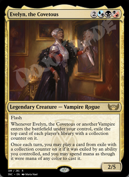 Evelyn, the Covetous