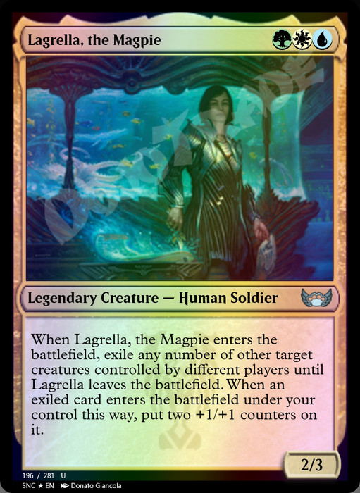 Lagrella, the Magpie FOIL