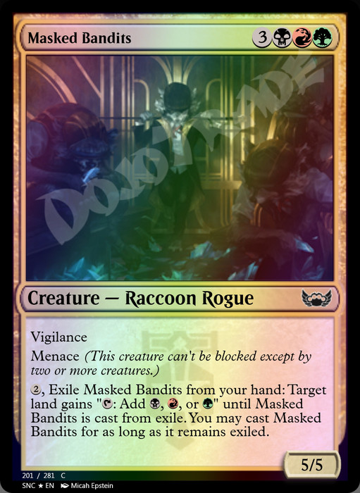 Masked Bandits FOIL