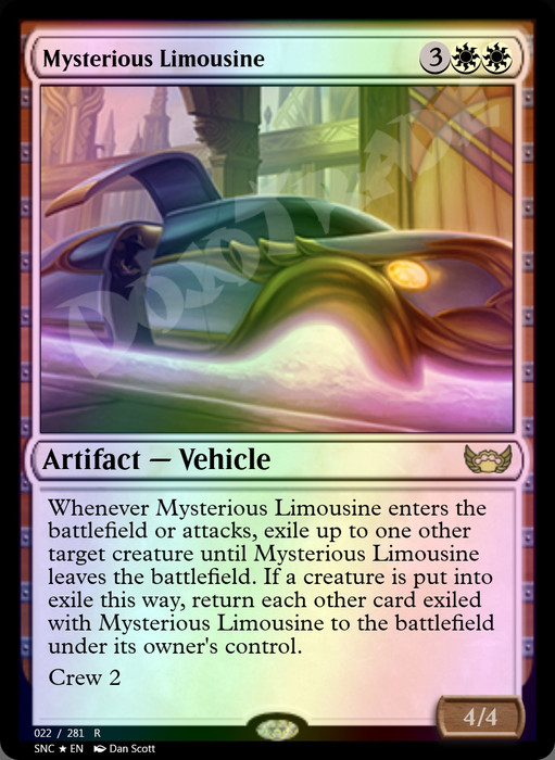 Mysterious Limousine FOIL