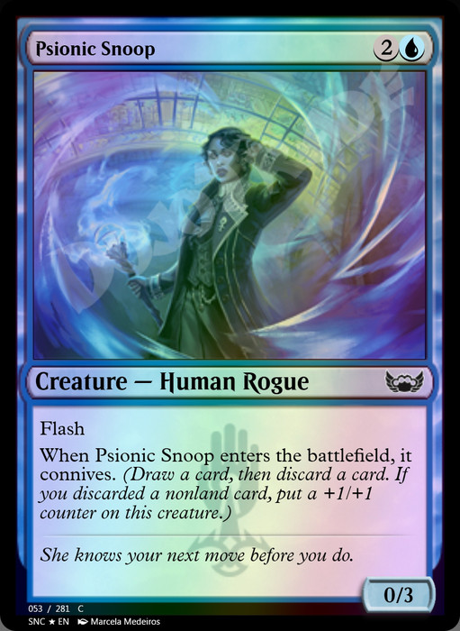 Psionic Snoop FOIL