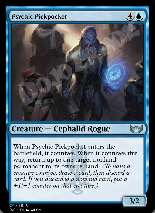 Psychic Pickpocket