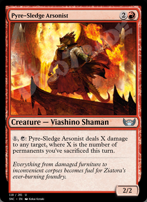 Pyre-Sledge Arsonist