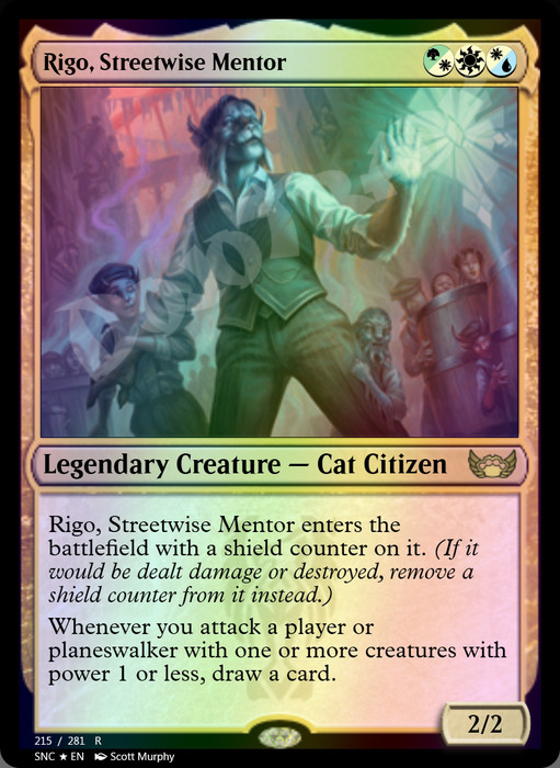 Rigo, Streetwise Mentor FOIL