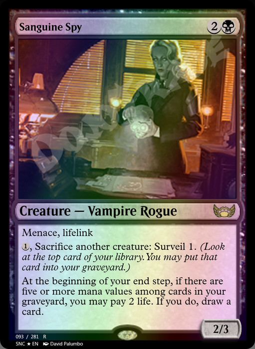 Sanguine Spy FOIL