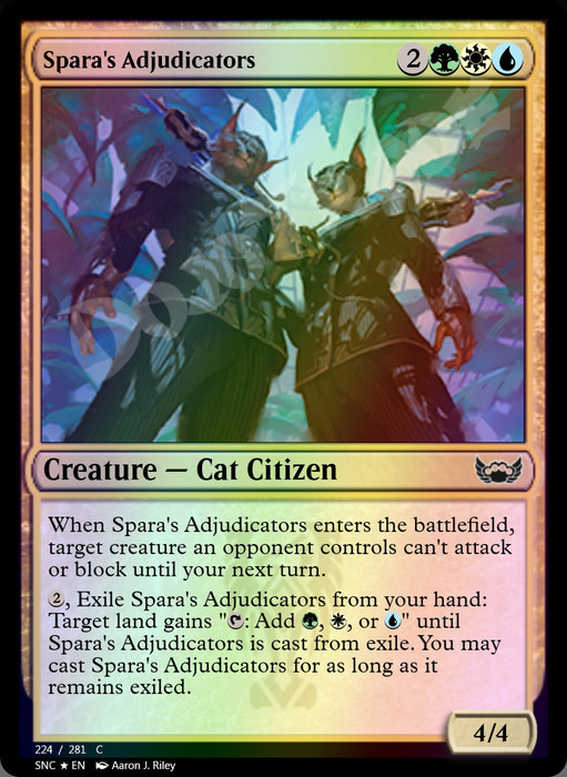 Spara's Adjudicators FOIL