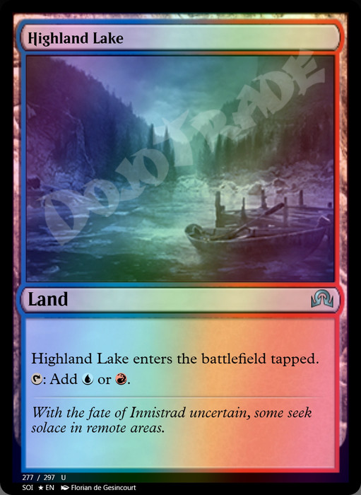 Highland Lake FOIL