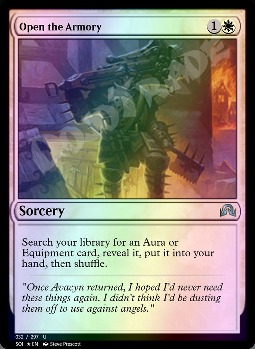 Open the Armory FOIL