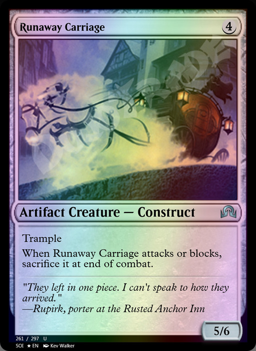 Runaway Carriage FOIL