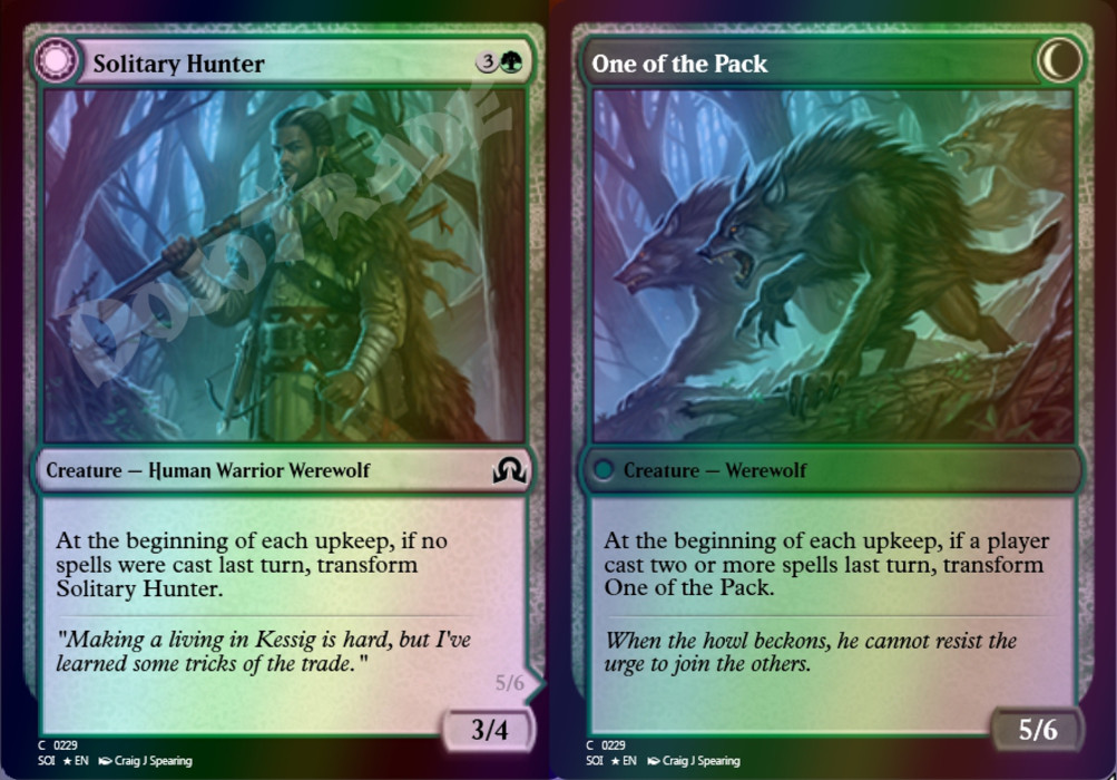 Solitary Hunter FOIL