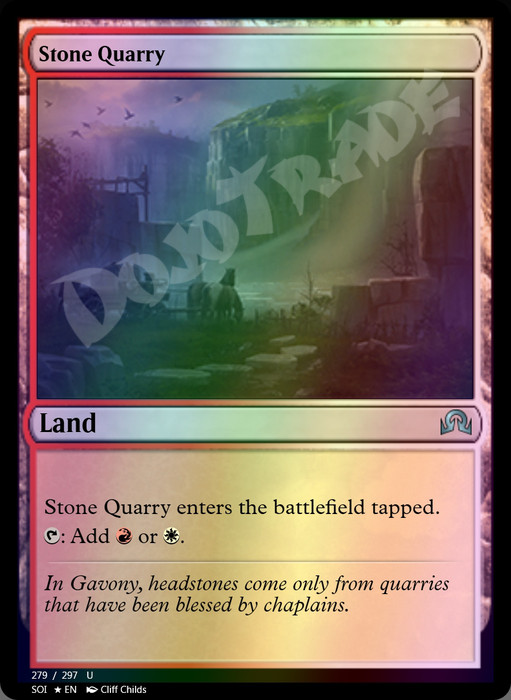 Stone Quarry FOIL