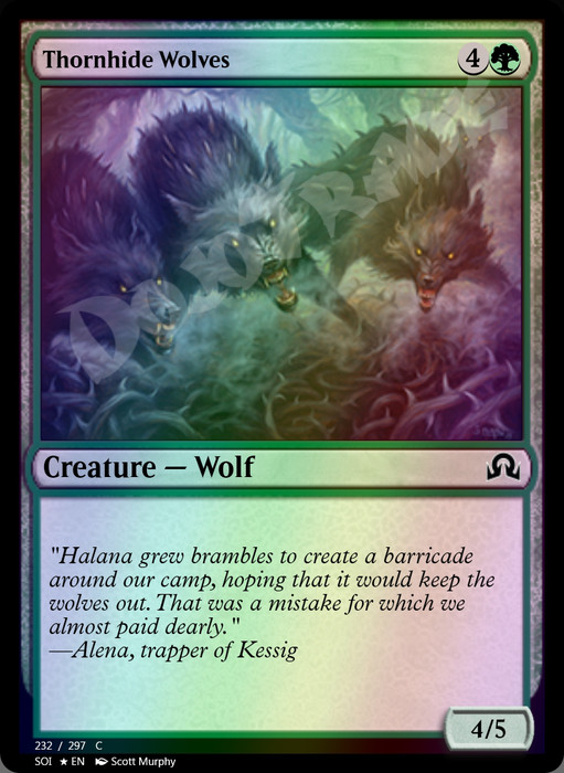 Thornhide Wolves FOIL