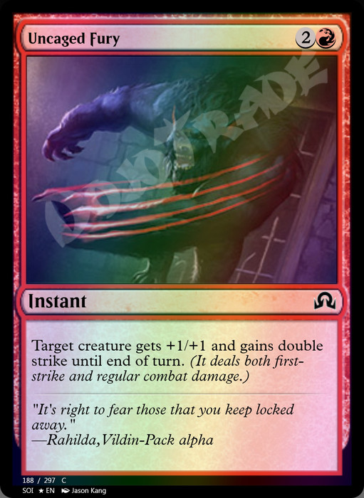 Uncaged Fury FOIL