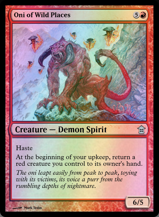 Oni of Wild Places FOIL