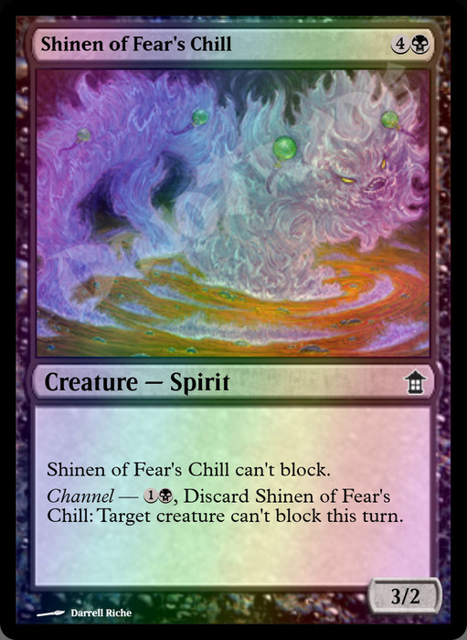 Shinen of Fear's Chill FOIL