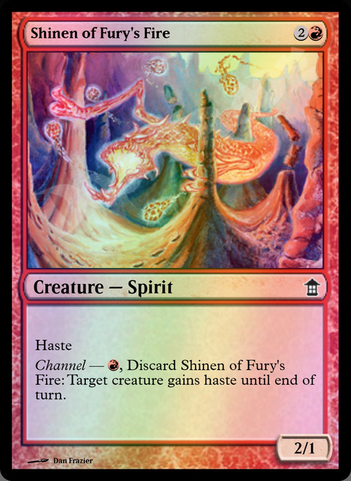 Shinen of Fury's Fire FOIL