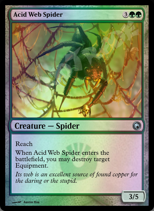 Acid Web Spider FOIL