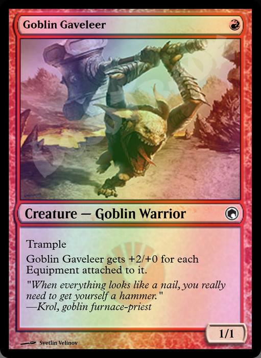 Goblin Gaveleer FOIL