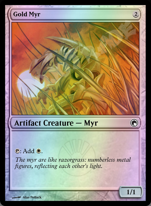 Gold Myr FOIL