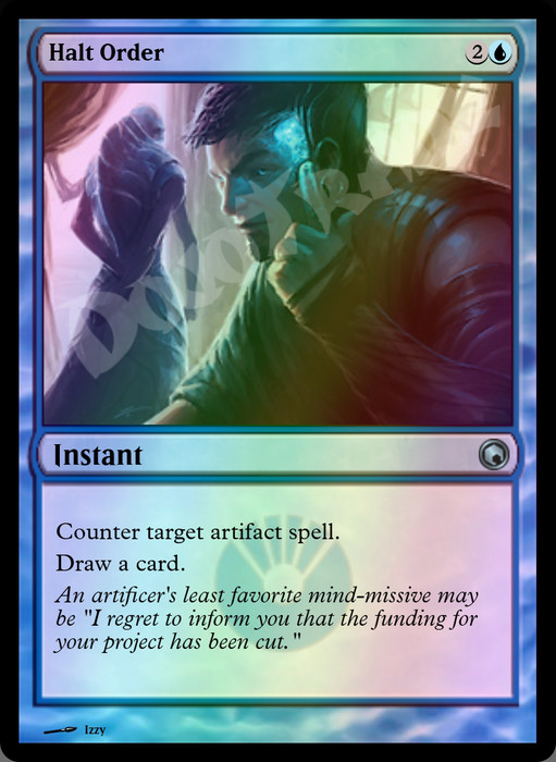 Halt Order FOIL