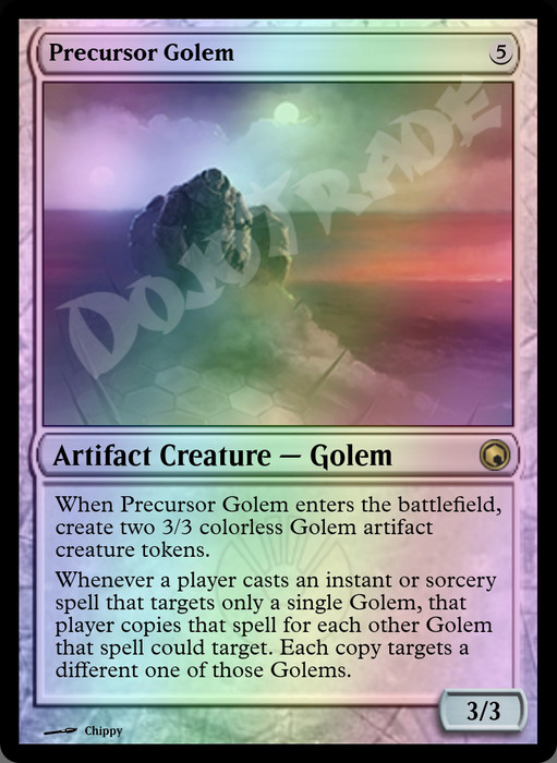 Precursor Golem FOIL