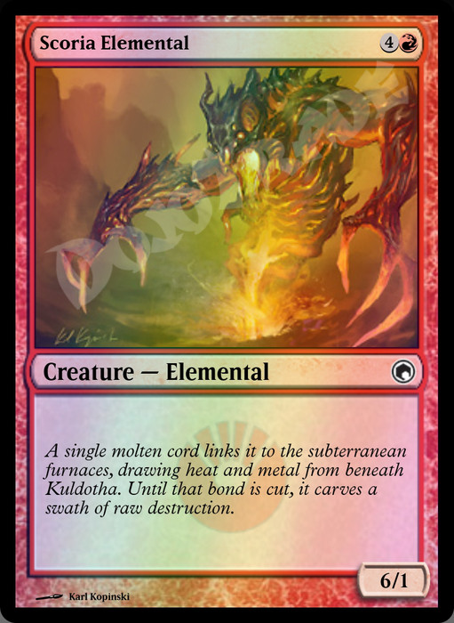 Scoria Elemental FOIL