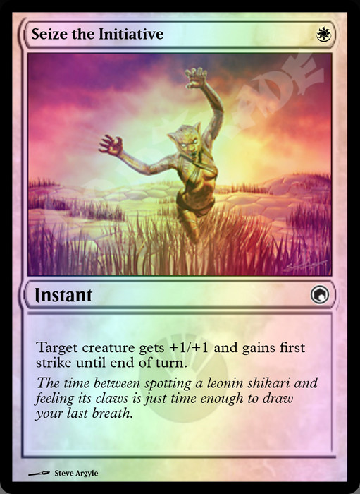 Seize the Initiative FOIL